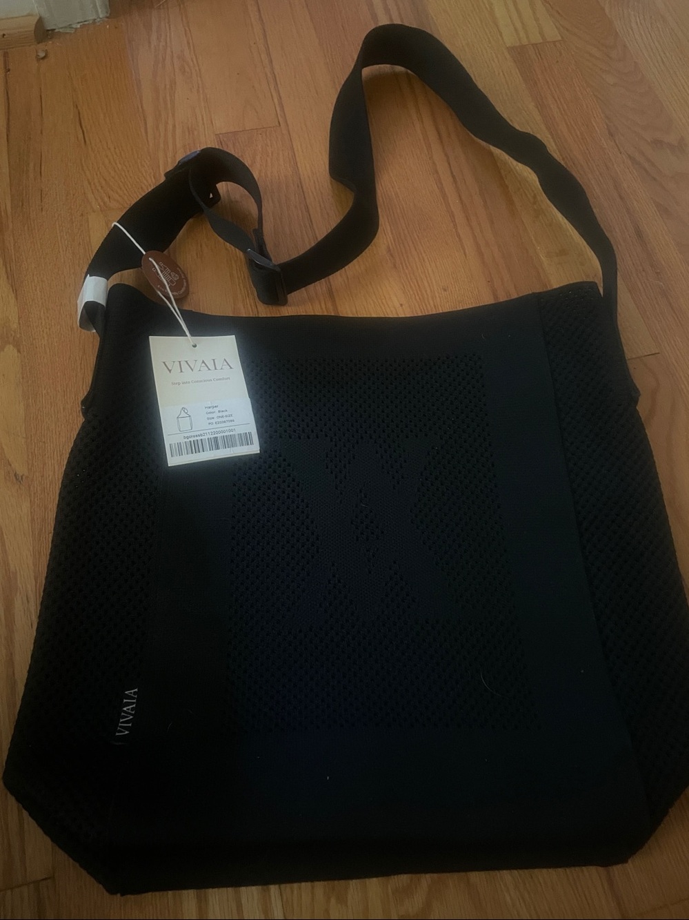 VIVAIA Harper Crossbody Bag - Black